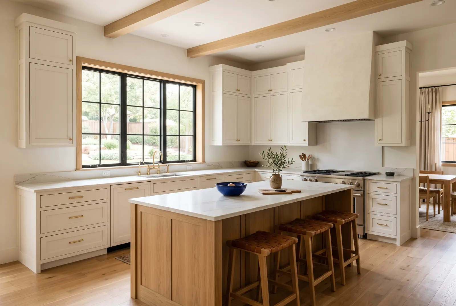 The finished kitchen (concept rendering)